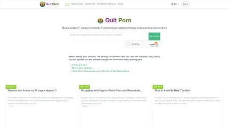 QuitPorn.ai screenshot