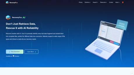 RecoveryFox AI screenshot