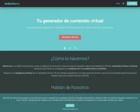 Redacta me screenshot