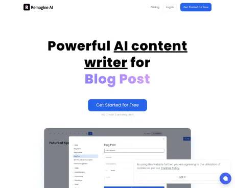 Remagine AI screenshot