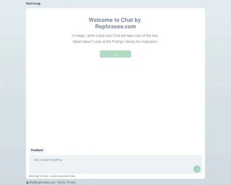 Rephrasee com screenshot