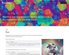 Replicate screenshot