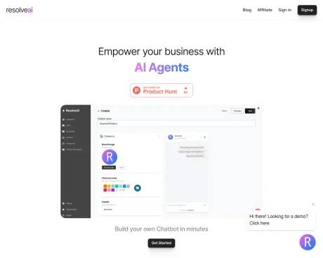 ResolveAI screenshot