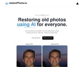 RestorePhotos io screenshot