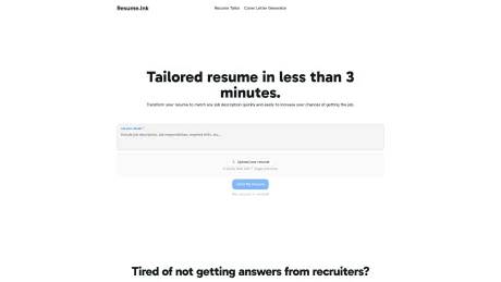 Resume Ink screenshot