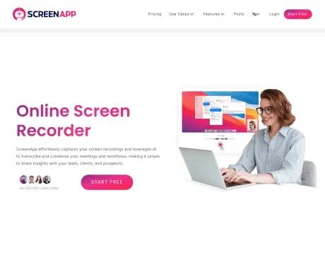 ScreenApp screenshot