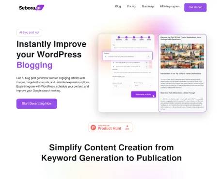 Sebora AI screenshot