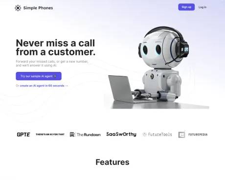 SimplePhones AI screenshot