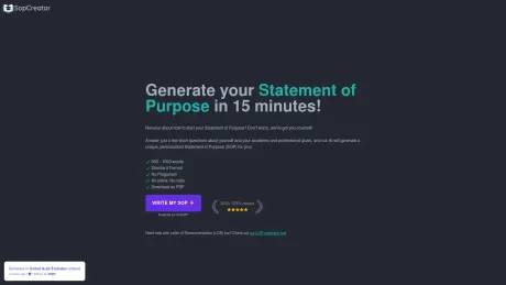 SopCreator screenshot