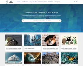 Sora Prompts Today screenshot