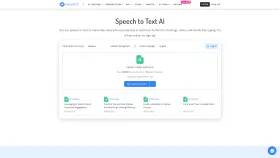 Speech to Text AI screenshot
