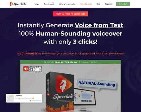 Speechelo screenshot