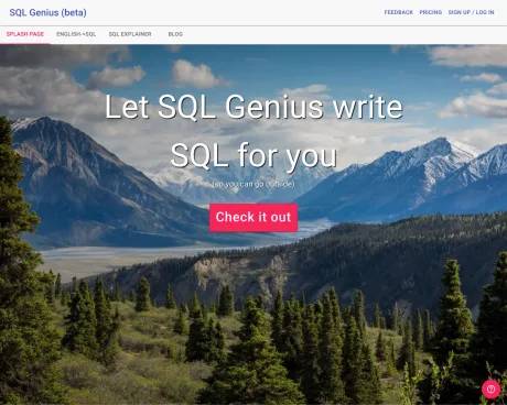 SQLgenius screenshot