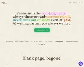 Sudowrite screenshot
