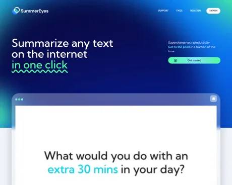 SummerEyes screenshot