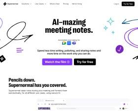 Supernormal screenshot