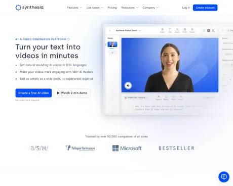 Synthesia screenshot