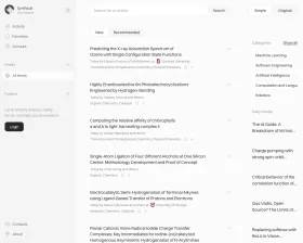 Synthical screenshot