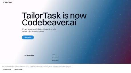 TailorTask screenshot