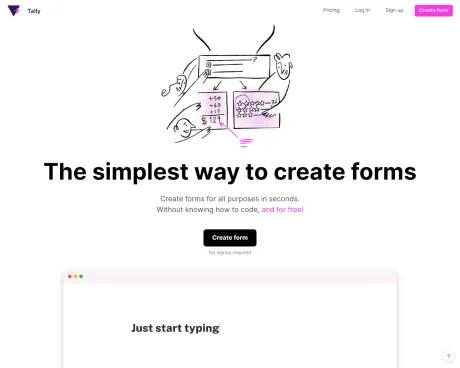 Tally Forms screenshot