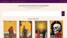 Tarot Card Generator screenshot