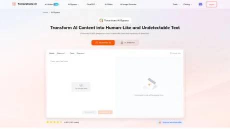Tenorshare AI Bypass screenshot