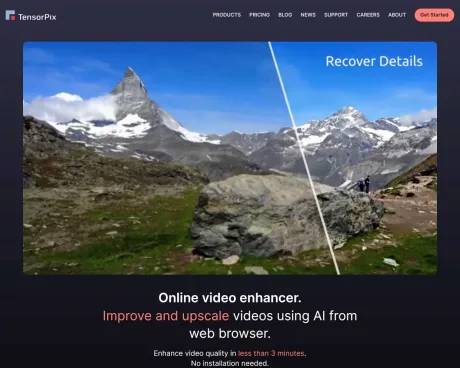 tensorpix screenshot