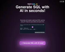 Text2SQL screenshot