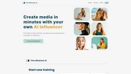 The Influencer AI screenshot