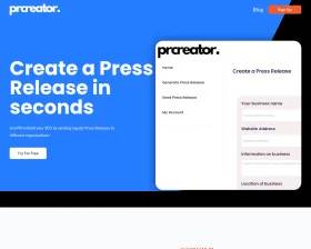 The PR Creator screenshot