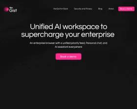 Thegist screenshot