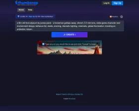 Thumbsnap screenshot