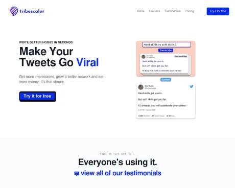 Tribescaler screenshot