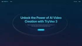 TryVeo3.ai: Free Access to Google Veo 3 for AI Video Generation screenshot