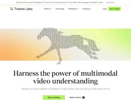 Twelve Labs screenshot