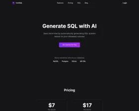 Txt2SQL screenshot