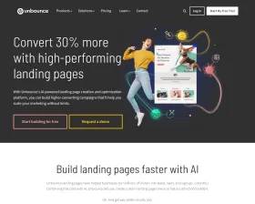 unbounce screenshot