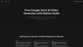 Veo3.bot: Free Access to Google Veo 3 AI Video Generation with Native Audio screenshot