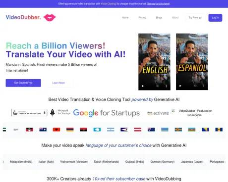 VideoDubber AI screenshot