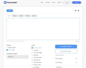 Voicemaker screenshot