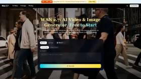Wan 2.7 Video Generator screenshot