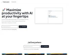 WebCopilot screenshot