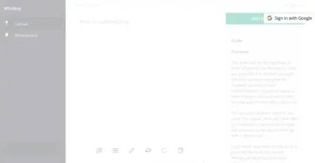 Whiskey AI screenshot