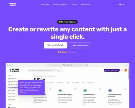 Word Spinner screenshot