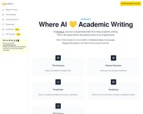 Writefull Academizer screenshot