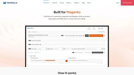 WriteText.ai for Magento screenshot