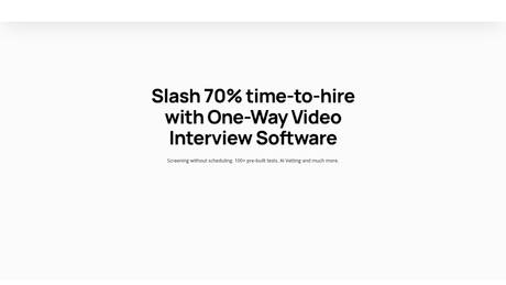 1Way Interview screenshot