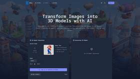 3dly.app - AI Image to 3D Model Generator screenshot
