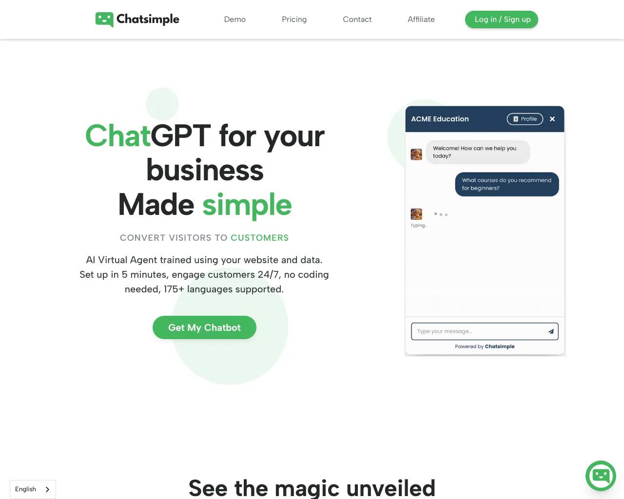 Chatsimple screenshot