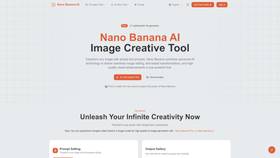 Advanced AI image generator and editor screenshot